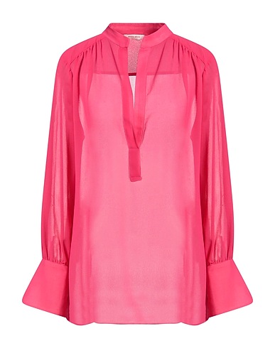WHITE WISE Top Fuchsia 100% Polyester