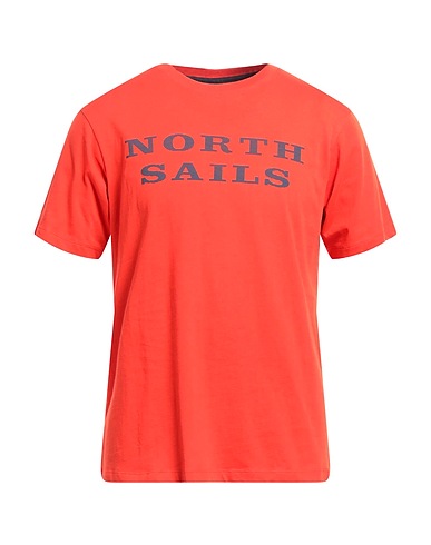 NORTH SAILS T-shirt Tomato red 100% Cotton