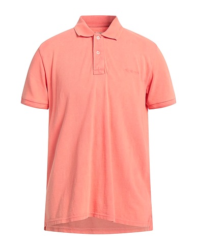 ROŸ ROGER'S Polo shirt Salmon pink 100% Cotton