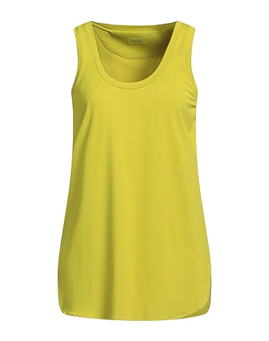 FISICO Vest Lime green 86% Polyamide, 14% Elastane