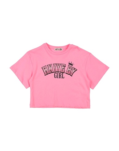 ANIYE BY T-shirt GIRL Rosa 100% Cotone