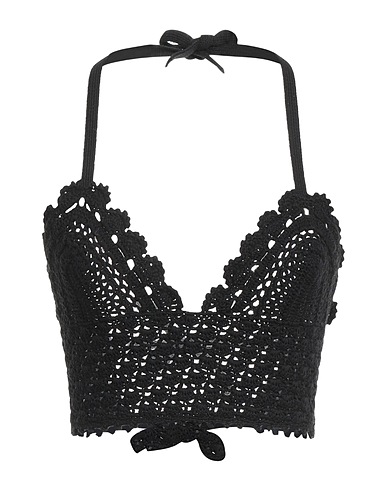NUDE Top Black 100% Cotton