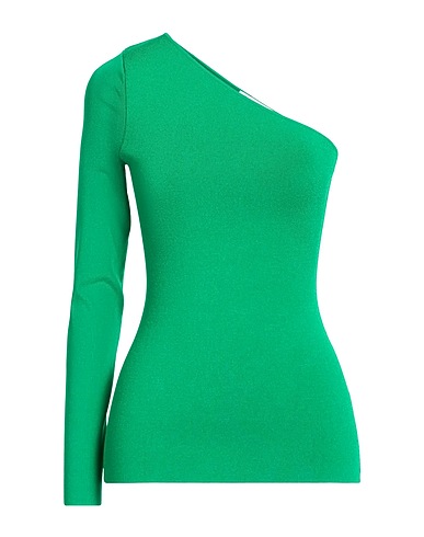 VB BODY VICTORIA BECKHAM Top con un hombro descubierto VERDE 66% Viscosa, 21% Elastán, 13% Poliéster