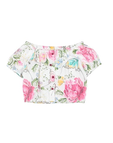 LAURA BIAGIOTTI DOLLS Blouse White 100% Cotton
