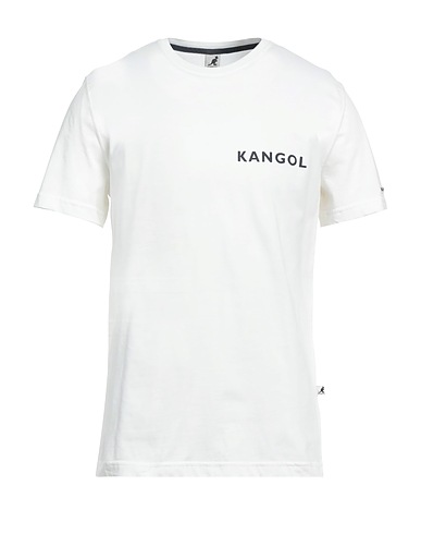 KANGOL T-shirt Off white 100% Cotton