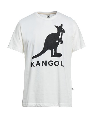 KANGOL T-shirt White 100% Cotton