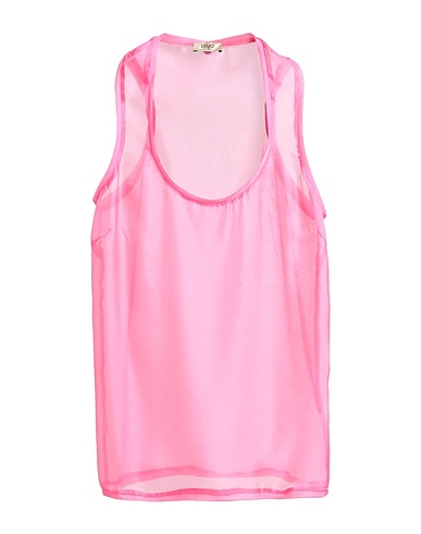 LIU •JO Top Pink 100% Polyester