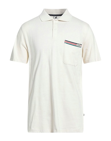 KANGOL Polo Off white 100% Cotone