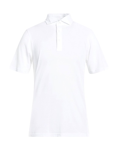 LA FILERIA Polo shirt White 100% Cotton