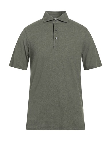 LA FILERIA Polo shirt Green 100% Cotton