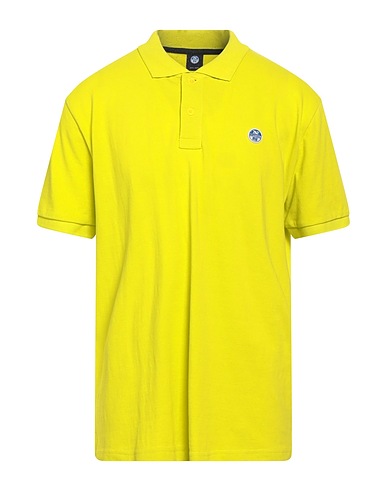 NORTH SAILS Polo shirt Lime green 100% Cotton
