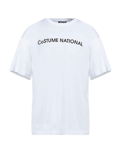 COSTUME NATIONAL T-Shirt Weiß 100% Baumwolle