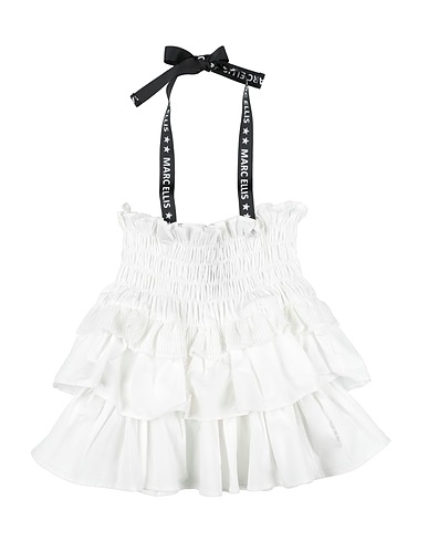 MARC ELLIS Blouse White 94% Cotton, 6% Elastane