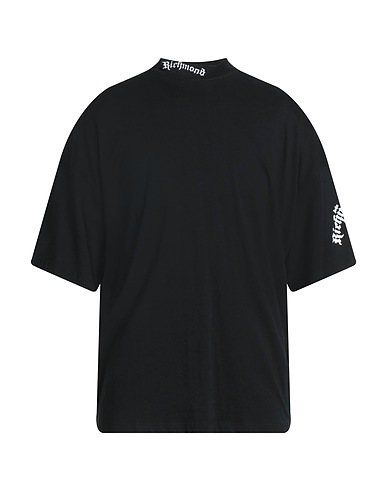 JOHN RICHMOND T-shirt Black 100% Cotton