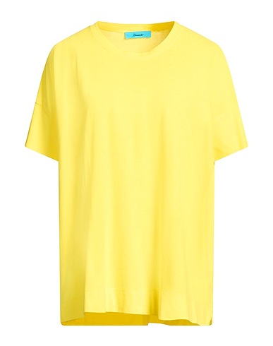 DRUMOHR Basic T-shirt Yellow 100% Cotton