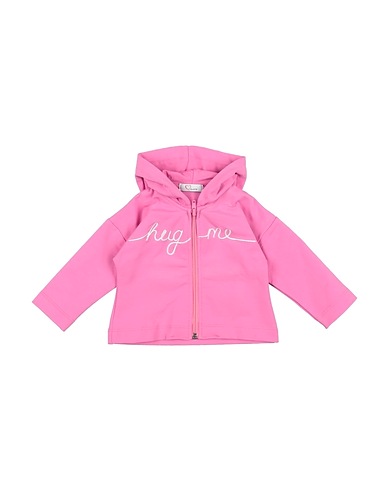 Q COME QUORE Felpa Rosa 95% Cotone, 5% Elastan