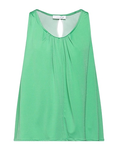 CAFèNOIR Top Green 95% Polyester, 5% Elastane