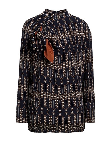 STELLA McCARTNEY Silk top Midnight blue 100% Silk