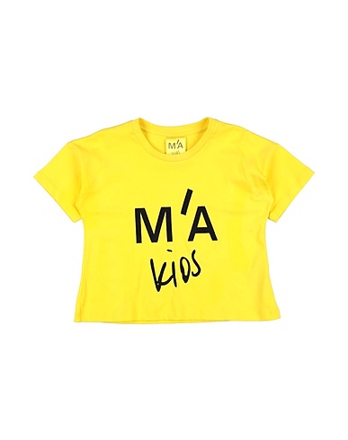 M'A KIDS T-shirt Yellow 100% Organic cotton