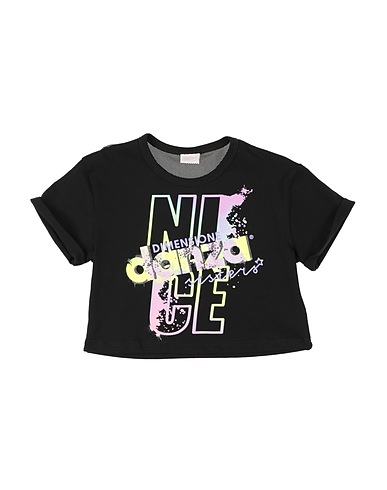 DIMENSIONE DANZA T-shirt SISTERS Nero 90% Cotone, 10% Lycra®, Poliestere