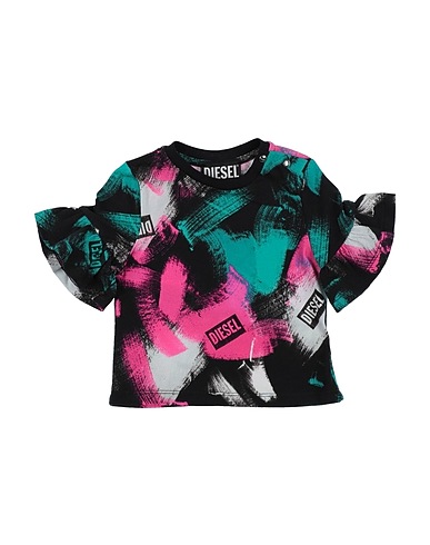 DIESEL T-shirt FUCSIA 95% Cotone, 5% Elastan