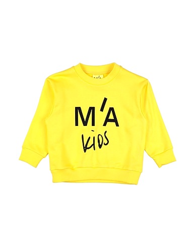 M'A KIDS Sweatshirt Yellow 100% Organic cotton