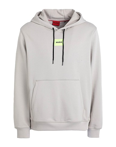 HUGO Hooded track jacket  Taupe 100% Cotton