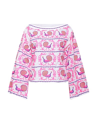 NIMO WITH LOVE Top Bianco 100% Cotone organico
