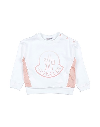 MONCLER Sweatshirt White 95% Cotton, 5% Elastane, Polyamide