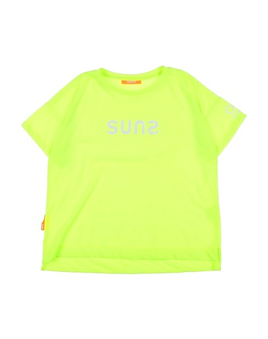 SUNS BOARDS T-Shirt Limettengrün 100% Baumwolle
