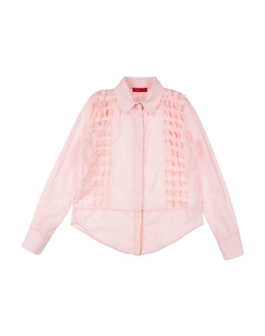 JIJIL JOLIE Solid color shirts & blouses Light pink 100% Cotton