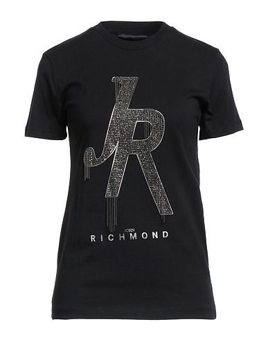JOHN RICHMOND T-shirt Black 100% Cotton