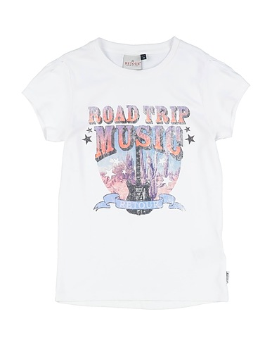 RETOUR T-shirt White 95% Cotton, 5% Elastane