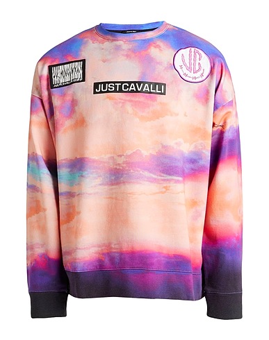 JUST CAVALLI Sweatshirt Salmon pink 100% Cotton