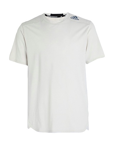 ADIDAS T-shirt M D4T TEE
 Off white 81% Ανακυκλωμένος πολυεστέρας, 14% Lyocell, 5% Ελαστάνη