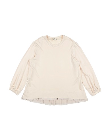 CAFFÉ D'ORZO T-shirt Beige 91% Viscosa, 9% Elastan, Rayon