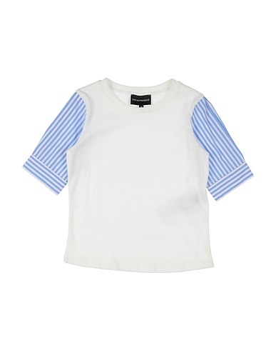 EMPORIO ARMANI T-shirt White 100% Cotton, Polyester