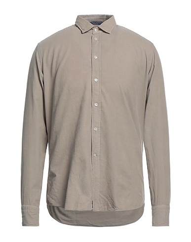 B.D.BAGGIES Solid colour shirt Sand 100% Cotton