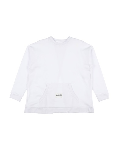 TOURISTE Sweatshirt White 100% Organic cotton