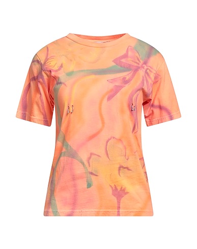 COLLINA STRADA Camiseta Naranja 100% Algodón orgánico
