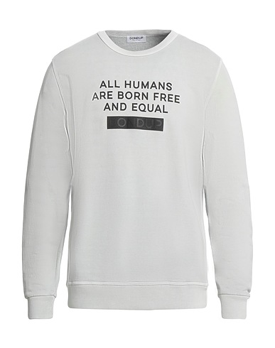 DONDUP Sweatshirt Light grey 100% Cotton