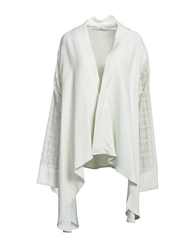 MATICEVSKI Lace shirts & blouses Ivory 100% Viscose, Cotton, Nylon