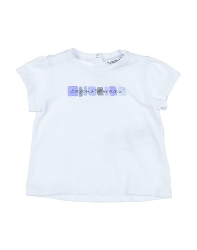 EMPORIO ARMANI T-shirt White 95% Cotton, 5% Elastane