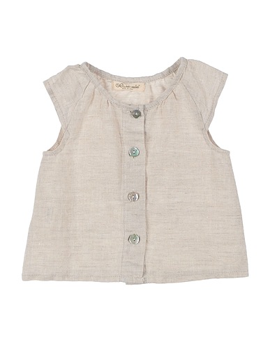 OLIVE by SISCO Solid colour shirts & blouses Beige 100% Linen