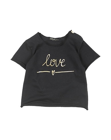 OLIVE by SISCO T-shirt Black 95% Cotton, 5% Elastane