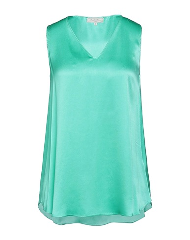 ANTONELLI Top Light green 94% Silk, 6% Lycra®