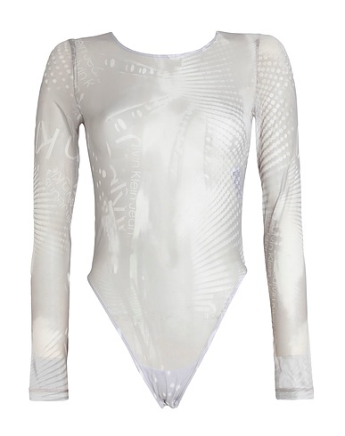 CALVIN KLEIN JEANS TOPWEAR Taupe 84% Polyester, 16% Elastane