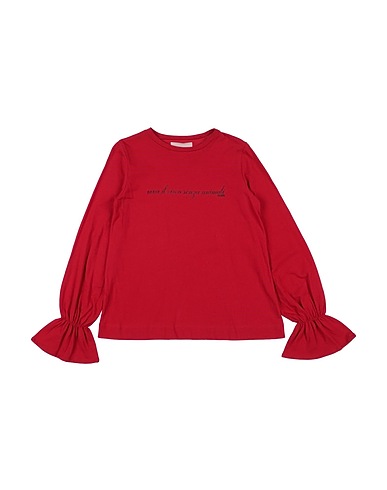 TOURISTE T-shirt Rosso 100% Cotone