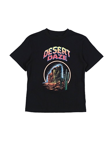 STELLA McCARTNEY KIDS T-shirt Nero 100% Cotone, Elastan