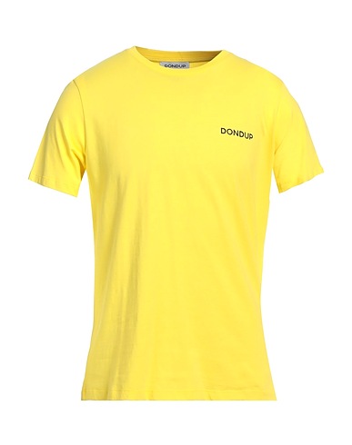 DONDUP Basic T-shirt Yellow 100% Cotton